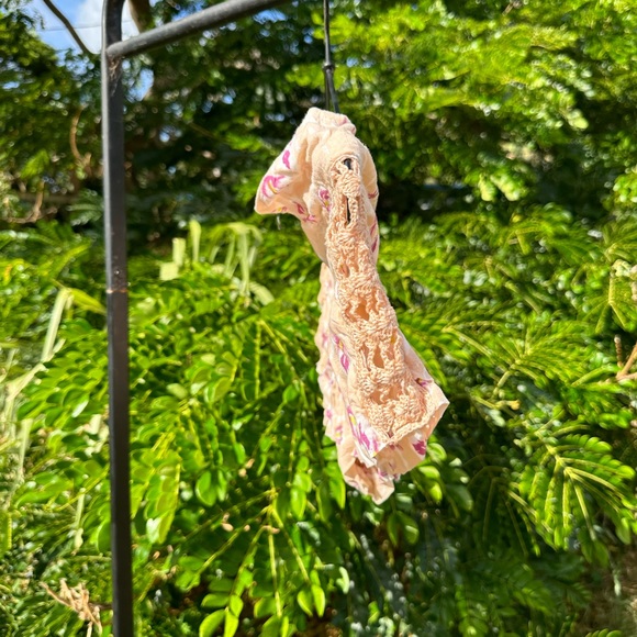 High waisted orchid booty shorts by Acacia Swimwear - Picture 2 of 3